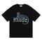 Rhude T-shirt Black Panther Letter Print Short Sleeve T-shirt
