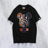 Bathing Ape T-Shirt Cartoon Camouflage Bear Little Monkey Bottoming Shirt Short Sleeve T-shirt