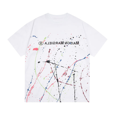 Maison Margiela T-shirt Crew Neck Loose Short Sleeve T-shirt