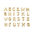VVS Jewelry™ Chubby Bubble Initial Letter Necklace