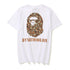 Bathing Ape T-Shirt Cartoon Round Neck Summer Printing Plus Size Short-Sleeved Casual T-shirt