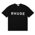 Rhude T-shirt Letter Logo Printed Short Sleeve T-shirt