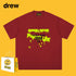 Drew T-shirts Smiley Face Short-Sleeved T-shirt Men's Short-Sleeved T-shirt