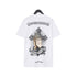 Chrome Heart T Shirts Croix Hands Ribbon Cross