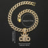 Crowned CEO Iced Out Pendant Necklace