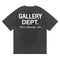 Gallery Dept T-shitrs Vintage Printed Letter Short Sleeve T-shirt