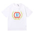 Rhude T-shirt Micro Label Wheat Ear Letter Print Short Sleeve T-shirt