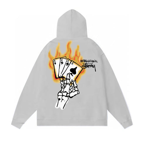 Stussy Hoodie Fleece Hooded Sweater