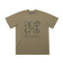 Palm Angels T-shirt Embroidered Letter Logo Short Sleeve T-shirt
