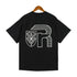 Rhude T-shirt Micro Label Letter Logo Line Pattern Short Sleeve T-shirt Loose
