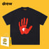 Drew T-shirts Cotton Short-Sleeved Smiley T-shirt