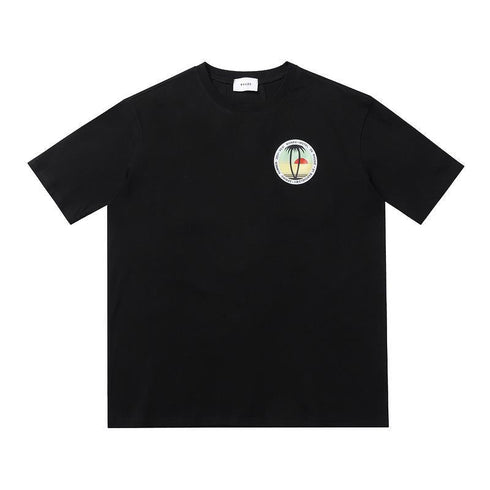 Rhude T-shirt Geometric Print Short Sleeve T-shirt