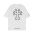 Chrome Heart T Shirts Cross Print Short Sleeve T-Shirt Loose