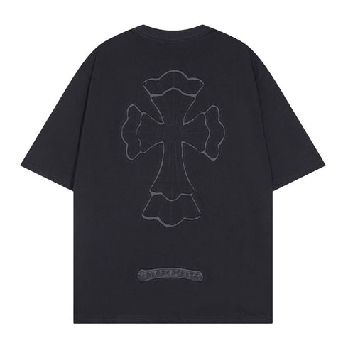 Chrome Heart T Shirts Cotton Short Sleeves