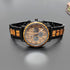 The Espresso Waterproof Classic Wood Grain Men's Watch