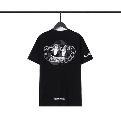 Chrome Heart T Shirts Back Cross Short Sleeve T-Shirt