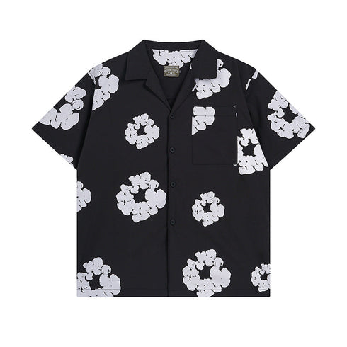 Denim Tears T-shirts Kapok Short-Sleeved Shirt Casual Shirt