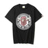 Bathing Ape T-Shirt T-shirt Short Sleeve Black Fashion Loose