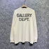 Gallery Dept Long Sleeved Shirt Fashion Brand Long Sleeve Long-Sleeved T-shirt Blouse