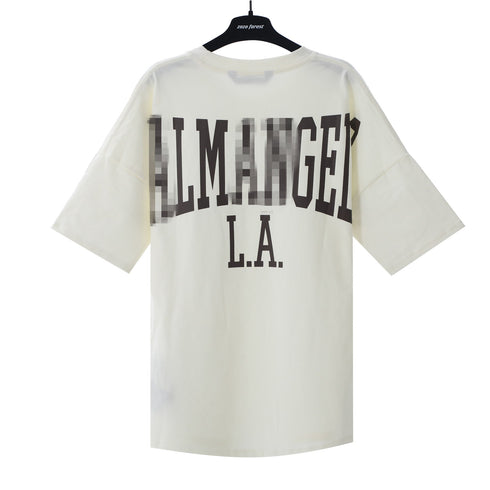 Palm Angels T-shirt Alphabet Slogan Printed Short Sleeve T-shirt