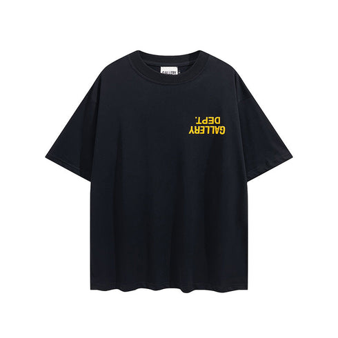 Gallery Dept T-shitrs Printed round Neck Short Sleeve