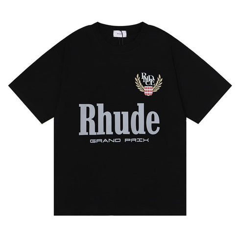 Rhude T-shirt Letter Print Short Sleeve T-shirt