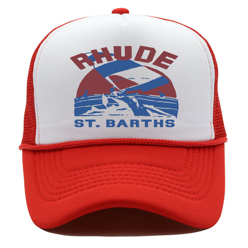 Rhude Hat Retro Outdoor Shade Baseball Net Cap