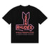 Rhude T-shirt Micro Label Letter Skull Print Short Sleeve T-shirt