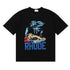 Rhude T-shirt Racing Formula Letter Logo Pattern Short Sleeve T-shirt