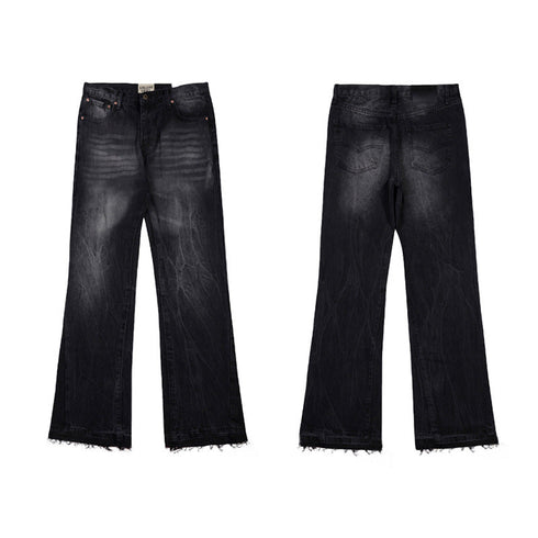 Gallery Dept Jeans Color-matching Flared Jeans Floor-mopping Straight Pants