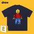 Drew T-shirts Smiley Face Short Sleeve