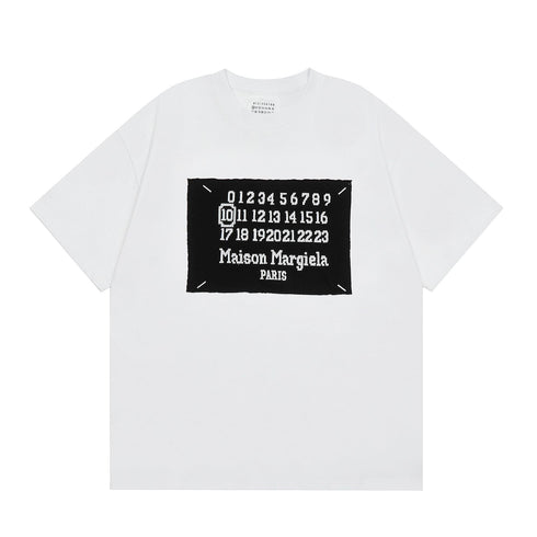 Maison Margiela T-shirt Crew Neck Loose Short Sleeve T-shirt