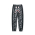 Bathing Ape Pant Shark Head Print Luminous Starry Sky Trousers Men's and Women's Casual Pants Sweatpants
