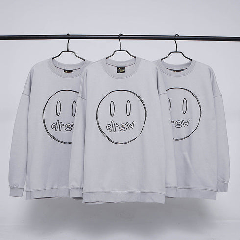 Drew House Sweatshirts Unisex Loose Crew Neck Sweater