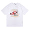 Rhude T-shirt Micro Label Letter F1 Racing Printed Short Sleeve T-shirt Loose Half Sleeve Shirt