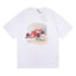 Rhude T-shirt Micro Label Letter F1 Racing Printed Short Sleeve T-shirt Loose Half Sleeve Shirt