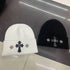 Chrome Heart Beanie Knitted Hat Autumn/Winter Male Female