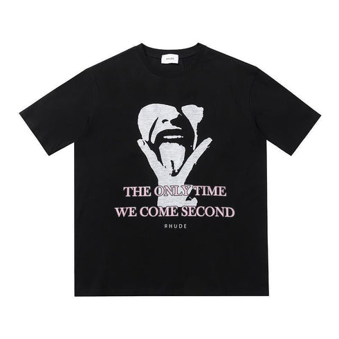 Rhude T-shirt Geometric Print Short Sleeve T-shirt
