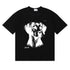 Rhude T-shirt Hound Letter Print Short Sleeve T-shirt