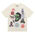 Gallery Dept T Shirts Hip Hop Skull Design Printed Short Sleeve