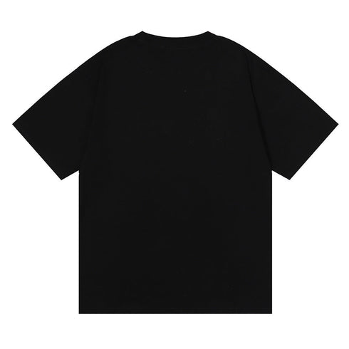Rhude T-shirt Rose Mirror Print Short Sleeve T-shirt