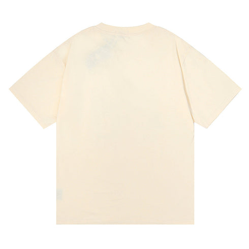 Rhude T-shirt F1 Racing Letter Logo Pattern Short Sleeve T-shirt