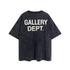 Gallery Dept T Shirts Vintage Distressed Loose Wash Short Sleeve Gallery Dept Printed Men and Women Base Te