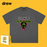 Drew T-shirts Funny Smiling Face Short Sleeve Printed T-shirt