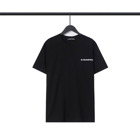 Chrome Heart T Shirts Chrome Hearts Sanskrit Horseshoe Short Sleeve T-Shirt