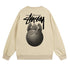 Stussy Sweatshirts Autumn/Winter Fleece Couple Sweatshirts