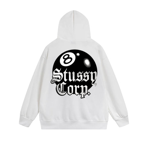 Stussy Hoodie Zip Cardigan Hooded Sweater