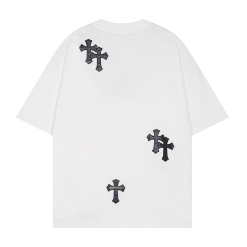 Chrome Heart T Shirts T-Shirt Short Sleeve Cross