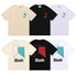Rhude T-shirt Micro Standard Geometric Square Color Matching Printed Short Sleeve T-shirt