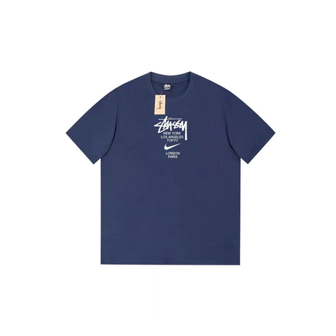 Stussy T-Shirts Loose Casual T-Shirts Same for Men and Women